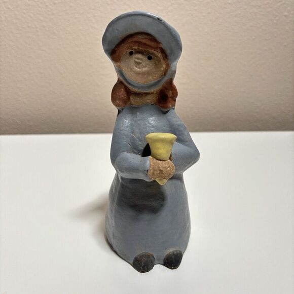 Vtg Metlox Potteries Poppet Poppytrail Salvation Army JOY Bell Ringer‎ Figurine - Picture 2 of 7